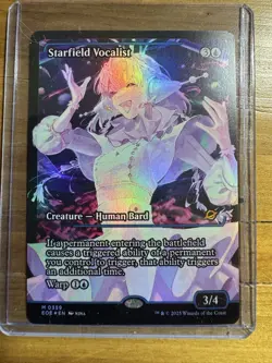 2025 MTG Edge Of Eternities Starfield Vocalist Foil Showcase #359 - Image 1