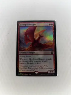 Goldspan Dragon ( Foil) Commander: Modern Horizons 3 Foil - Image 1