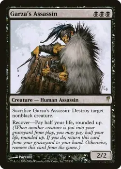 Garza's Assassin [Coldsnap] Heavily Played - Image 1