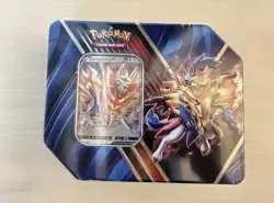 Pokemon TCG Zamazenta V Tin Box 5Booster Packs Sword & ShieldLegends of Galar - Image 1