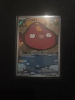 Pokemon TCG Stunfisk 118/086 White Flare Illustration Rare NM - Image 1