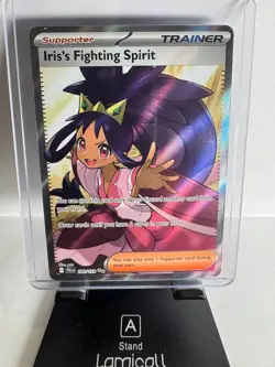 Pokemon TCG Iris's Fighting Spirit 180/159 Ultra Rare Sv09: Journey Together NM - Image 1