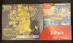 Costco Surging Sparks ETB + Booster Bundle Pokemon - Image 1