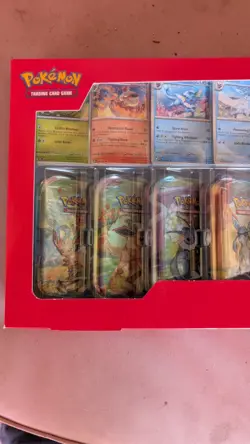 Pokemon TCG: Prismatic Evolutions 8-Pack Mini-Tin Set |Costco| Sealed - 🔥 - Image 2