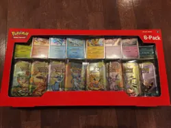Pokemon TCG: Prismatic Evolutions 8-Pack Mini-Tin Set |Costco| Sealed - Image 1