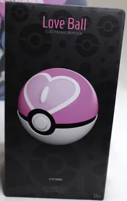 Pokemon Center Love Ball Full Size Replica By The Wand Company New Sealed - Image 1