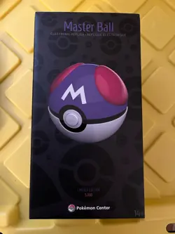 Pokemon Center Master Ball by The Wand Company 25th Anniv Ltd Edition 5000 Only - Image 1