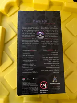 Pokemon Center Master Ball by The Wand Company 25th Anniv Ltd Edition 5000 Only - Image 4