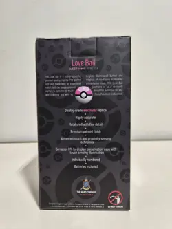 Pokemon Center Love Ball Full Size Replica By The Wand Company New - Image 4