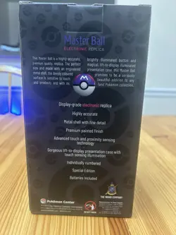 Pokemon Center Master Ball Replica by The Wand Company Special Edition Brand New - Image 3