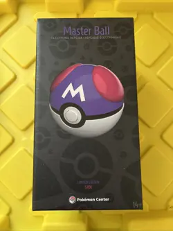 Pokemon Center Master Ball by The Wand Company 25th Anniv Ltd Edition 5000 Only - Image 1