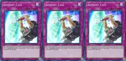 3x Armory Call | MP21-EN031 | SR | 1st Ed | NM | YuGiOh - Image 1