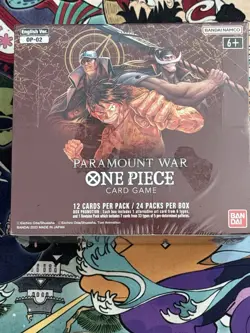 Paramount War Booster Box OP-02 One Piece TCG Sealed - Image 1