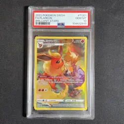 Flareon TG01/TG30 Pokemon Sword & Shield Brilliant Stars Trainer Gallery PSA 10 - Image 1