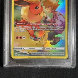 Flareon TG01/TG30 Pokemon Sword & Shield Brilliant Stars Trainer Gallery PSA 10 - Image 4