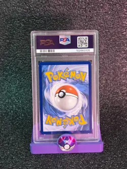 2023 POKEMON MEW EN-151 ILLUSTRATION RARE #166 BULBASAUR PSA 8 - Image 2