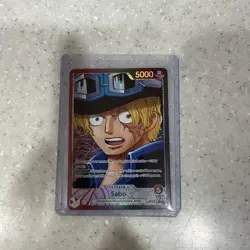 One Piece TCG OP13-004 Sabo Alt Art Leader AA Card Game CCG English - Image 1
