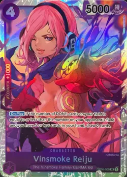 • Vinsmoke Reiju • OP06-069 SR Wings of the Captain Holo Foil One Piece TCG NM - Image 1