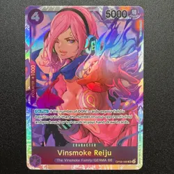 Vinsmoke Reiju OP06-069 SR - One Piece TCG English Card Near Mint Super Rare - Image 1