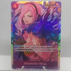 Vinsmoke Reiju OP06-069 SR ONE PIECE Tcg Card Game NM PURPLE - Image 1
