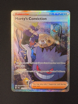 Morty's Conviction 211/162 Temporal Forces Pokemon Card - Image 1