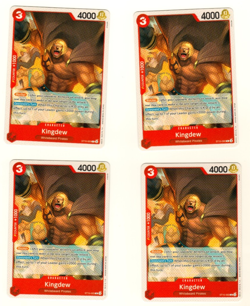 Set Of 4 Kingdew ST15-003 Starter Deck 15 One Piece Trading Card - Image 1