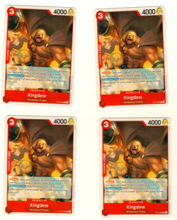 Set Of 4 Kingdew ST15-003 Starter Deck 15 One Piece Trading Card - Image 3