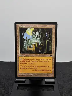 4x Ancient Tomb (Tempest) - 2 LP & 2 MP - MTG Magic the Gathering - Lot of 4 - Image 1