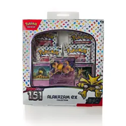 Pokemon TCG: Scarlet & Violet-151 Alakazam EX Collection Booster Box 820650855269 - Image 1