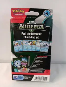 Pokemon TCG: Chien-Pao Ex Battle Deck 60 Card Deck New Sealed. - Image 2
