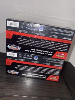 Pokemon TCG Scarlet & Violet Prismatic Evolutions Surprise Box Lot of 2 Sealed - Image 3