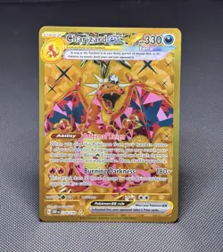 Pokemon TCG: Charizard ex 228/197 - Gold Secret Rare - Obsidian Flames - *NM* - Image 1