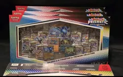 NEW-PokemonPrismatic Evolu Lucarioex & Tyranitarex Premium Collection Lot Of 4!! - Image 1