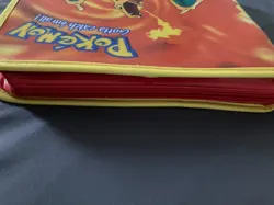 Vintage Pokemon Charizard #06 Vinyl Zipper Binder - 1998 - Nintendo - Rare - Image 5