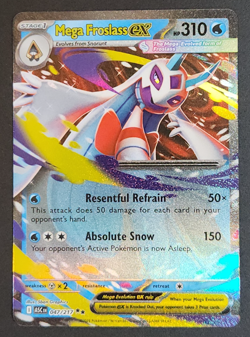 Pokemon Mega Froslass Ex 047/217 Mega Evolutions Ascended Heroes Ready To ship - Image 1