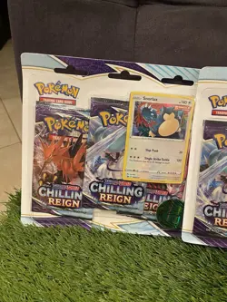 Pokemon Chilling Reign 3 Packs Blister Set Of 2 Factory Sealed 820650808500 - Image 5