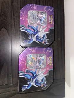 Pokemon Azure Legends Tin Dialga ex - Factory Sealed - 5 Booster Packs Lot Of 2 - Image 1