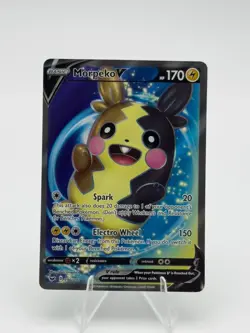 Morpeko V (Full Art) 190/202 SWSH01: Sword & Shield Base Set Pokemon TCG NM - Image 1