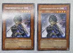 YuGiOh Shadowpriestess of Ohm x2 Rare PTDN-EN024 1st Edition Never Played NM-MT - Image 1