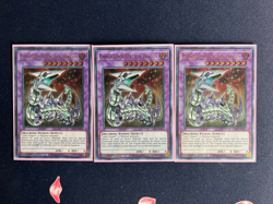 Yugioh! 3x Chimeratech Fortress Dragon GFP2-EN123 Ultra Rare 1st Edition M/NM! - Image 1