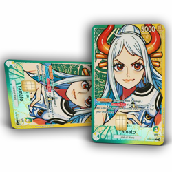 Uta: One Piece, Wings of the Captain Alt Art | Credit Card Skin/Sticker | 2 Pack - Image 1