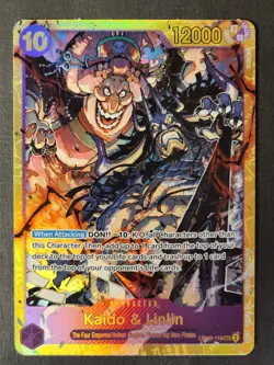 One Piece Two Legends Kaido And Linlin OP08-119 SEC English TCG Cards - Image 1