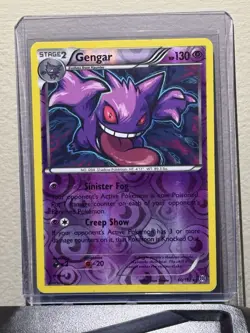 Pokemon TCG 2016 Gengar XY Breakthrough Reverse Holo 60/162 NM/LP Condition - Image 1