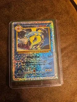 Pokemon Gyarados TCG Reverse Holo Rare Card 12/110 Legendary Collection - Image 1