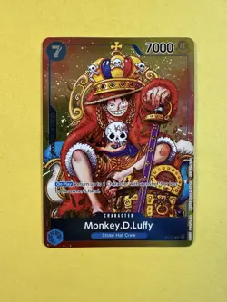 Monkey D Luffy - 2024 Convention Promo - Foil - P-043 One Piece TCG - English - Image 1