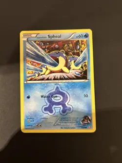 Team Aqua's Spheal 3/34 Pokemon Common Double Crisis Card LP - Image 1