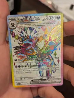 Pokemon TCG Hydreigon EX Surging Sparks 223/191 Hydragon - Image 1
