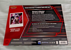 Pokemon TCG Cards Team Rocket's Mewtwo Ex Box New Sealed - Image 2