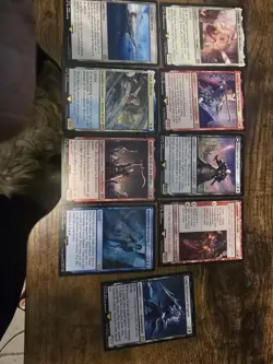 Final Fantasy MTG Card Lot ~1800 Cards Including Rares NM/M Se - Image 1