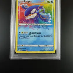 PSA 10 Kyogre 021/072 Pokemon Shining Fates Amazing Rare Holo Graded Card - Image 3